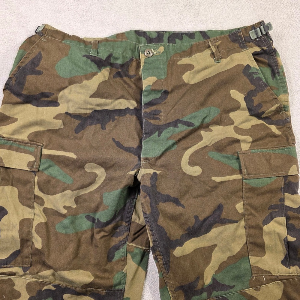 Propper International Vintage 1998 Woodland Camo Cargo Combat Pants XL Regular